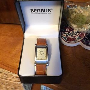 Vintage but new in box Benrus unisex watch